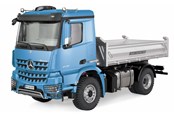 Zdalnie sterowane zabawki - Amewi Mercedes-Benz Arocs Hydraulic Dumper Lorry Basic 4x2 1:14 RTR Blue - 22616