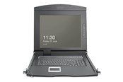 Monitor - 19" DIGITUS KVM console - Full HD (1080p) - 19" - DS-72221-7CH