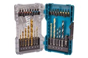 Wiertla & Bity - Makita Screwdriver and Drill Bit Set - 29 Pieces - E-07054