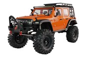 Zdalnie sterowane zabawki - Amewi AMXRock Crosstrail Crawler 4WD 1:10 ARTR Orange-Metallic - 22656