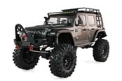 Zdalnie sterowane zabawki - Amewi AMXRock Crosstrail Crawler 4WD 1:10 ARTR Anthracite-Metallic - 22657