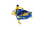 Zdalnie sterowane zabawki - Amewi Extreme Air Cycle with control bracelet 2.4GHz RTF blue/yellow - 25311