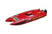 Zdalnie sterowane zabawki - Amewi Racing Catamaran Adventure Red 2.4 GHz 30km/h RTR - 26070