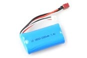 Zdalnie sterowane zabawki - Amewi RC Accessories LiPo Battery 2S 7.4V 2000mAh T-Plug - 28970