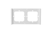 Inteligentny dom - Sonoff Frame for switch M5 80 double 2-fold M5-2C-80-FW (white) - M5-2C-80-FW