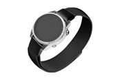 Smartwatch - akcesoria - FIXED Mesh Strap for Garmin QuickFit 20mm - Black - FIXMEST-QF20MM-BK