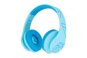 Sluchawki, zestaw sluchawkowy - PowerLocus Wireless Headphones for kids P2 (blue) - pwl-p2kids-blue