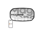 Smartwatch, zegarek i opaska sportowa - Magene Heart rate sensor  H603 - white - H603 - white