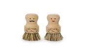 Akcesoria do czyszczenia - Kikkerland - Mr. & Mrs. Scrubber (CU319-A) Assorted - CU319-A