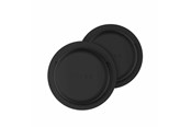 Telefon - Pokrowiec i etui - FIXED Silicone sticker case for Apple AirTag - Black - FIXSIL3M-756-BK