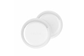 Telefon - Pokrowiec i etui - FIXED Silicone sticker case for Apple AirTag - White - FIXSIL3M-756-WH