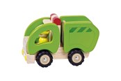 Zabawki drewniane - Goki Wooden Garbage Truck - 55964