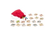 Zabawki dla niemowlat - Goki Wooden Memo Game Keys 18pcs. - 56326