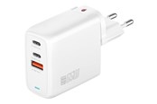 Telefon - Adapter i Ladowarka - 4smarts GaN FlexPro power adapter - USB 24 pin USB-C - 65 Watt - 4S544065