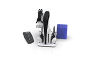 Akcesoria dla graczy - iMP TECH DLX Stand - Charges Controllers(inc. Edge) 3sp Fan w. game headset and remote store - Sony PlayStation 5 - PS5DLXALL