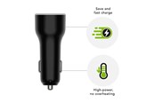 Telefon - Adapter i Ładowarka - dbramante1928 re-charge car power adapter - 24 pin USB-C - 65 Watt - CC65ITBL7105