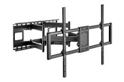 Uchwyty ścienne, uchwyty AV i meble AV - Gembird mounting kit - for LCD / LED display - full motion - black - Max 120 kg - recommended for 120 " - WM-120ST-01