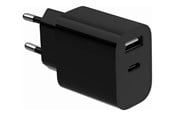 Telefon - Adapter i Ładowarka - Gembird Universal USB charger 2.4A 2-port - Black - TA-UC-2AC12-01-BK