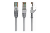 Kabel sieciowy - Gembird Cablexpert patch cable - 50 cm - grey - Szary - 0.5m - PP6U-CU-0.5M