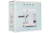 Ekspres do kawy - SMEG 50's Style ECF02WHEU - coffee machine with cappuccinatore - 15 bar - white - ECF02WHEU