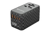 Telefon - Adapter i Ladowarka - Verbatim UTA-06 Power Adapter - GaN III Universal - 2 x USB 2 x USB-C - 100 Watt - 32121