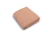 Zabawki - Filibabba Knittet baby blanket GOTS - Ivory Cream - FI-02815