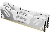 RAM - Kingston FURY Renegade DDR5-8400 - 48GB - CUDIMM dla Intel - CL40 - Dual Channel (2 pcs) - Intel XMP - Biały - KF584CU40RWK2-48