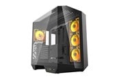 Obudowa komputerowa - Darkflash Computer Case DY470 4 fans (black) - Obudowa komputerowa - Miditower - Czarny - DY470 Black