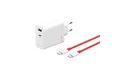Telefon - Adapter i Ladowarka - OnePlus 120W SUPERVOOC Dual Ports GaN Adapter (Type-C + Type-A) - 5461100631