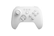 Akcesoria dla graczy - 8BitDo 64 Bluetooth - White - PC - Switch 1 & 2 - Wireless Controller - Android - RET00501