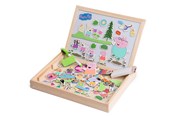 Zabawki drewniane - Peppa Pig Wooden Magnetic Blackboard - 32255