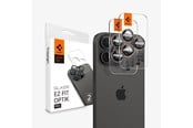 Telefon - Inne akcesoria - Spigen Glass tR EZ Fit Optik Pro 2 Pack - desert titanium - iPhone 17/16 Pro / 17/16 Pro Max - AGL08862