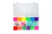 Artykuly Artystyczne & Rzemieslnicze - Paulinda - Cool Loom in Storage Box 2000pcs. - CLM-0013