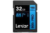 Karta pamięci - Lexar Pro 800X SD - 150MB/s - 32GB - LSD0800P032G-BNNNG