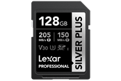 Karta pamieci - Lexar Professional SILVER PLUS SDXC - 205MB/s - 128GB - LSDSIPL128G-BNNNG