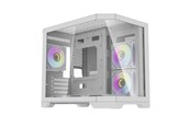 Obudowa komputerowa - Darkflash FT418 computer case + 6 aRGB fans (white) - Obudowa komputerowa - Minitower - Biały - FT418 White