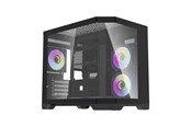 Obudowa komputerowa - Darkflash FT418 computer case + 6 aRGB fans (black) - Obudowa komputerowa - Minitower - Czarny - FT418 Black