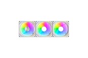Wentylator obudowy - Darkflash Gauss G24 3-in-1 computer fans (white) - Wentylator obudowy - 120mm - Biały - 33 dBA - Gauss G24 3IN1 White