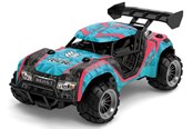 Zdalnie sterowane zabawki - TEC-TOY Speed Racing Dirst Stars RC 1:20 2.4GHz 3.7V Li-ion - Blue/pink - 471411