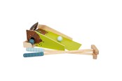 Zabawki na zewnatrz - Small Foot Wooden Mini Golf Set Mole for Children - 12439