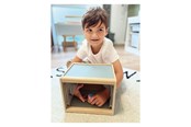 Interaktywne zabawki (Arduino itp.) - Small Foot - Wooden Sensory Feeling Box Sensory - 12470