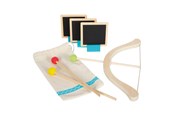 Zabawki na zewnątrz - Small Foot - Wooden Bow and Arrow Active Playset 8 pieces. - 12478