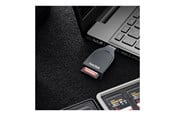 Karta pamięci - adapter i czytniki kart - SANDISK QuickFlow - card reader - USB 3.2 Gen 1 - SDDR-C731-GNANN