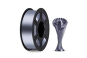 Filament - Drukarka 3D - ANYCUBIC PLA Silk 1.75 mm 1 KG Silk Grey - HSCGY-101