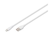 Kabel USB - DIGITUS ASSMANN Lightning cable - MFI Certified - 1 m - AK-600108-010-W