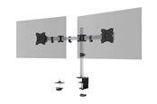 Uchwyt na monitor - DURABLE Uchwyt stołowy do dwóch monitorów z możliwością regulacji wysokości, obrotu i nachylenia ekranu. - 509523