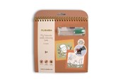 Akcesoria dla niemowląt - Filibabba My Favourite Water Colouring Book - Forest - FI-03326