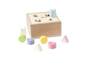 Zabawki dla niemowlat - Classic World Wooden Shape Sorter Mara 10pcs. - 20202