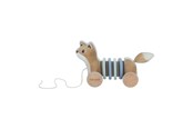Zabawki dla niemowlat - Little Dutch Pull-along wood Fox - Forest Friends - LD7257