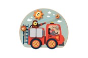 Zabawki dla niemowlat - Classic World Wooden Game Board Fire Brigade - 20168